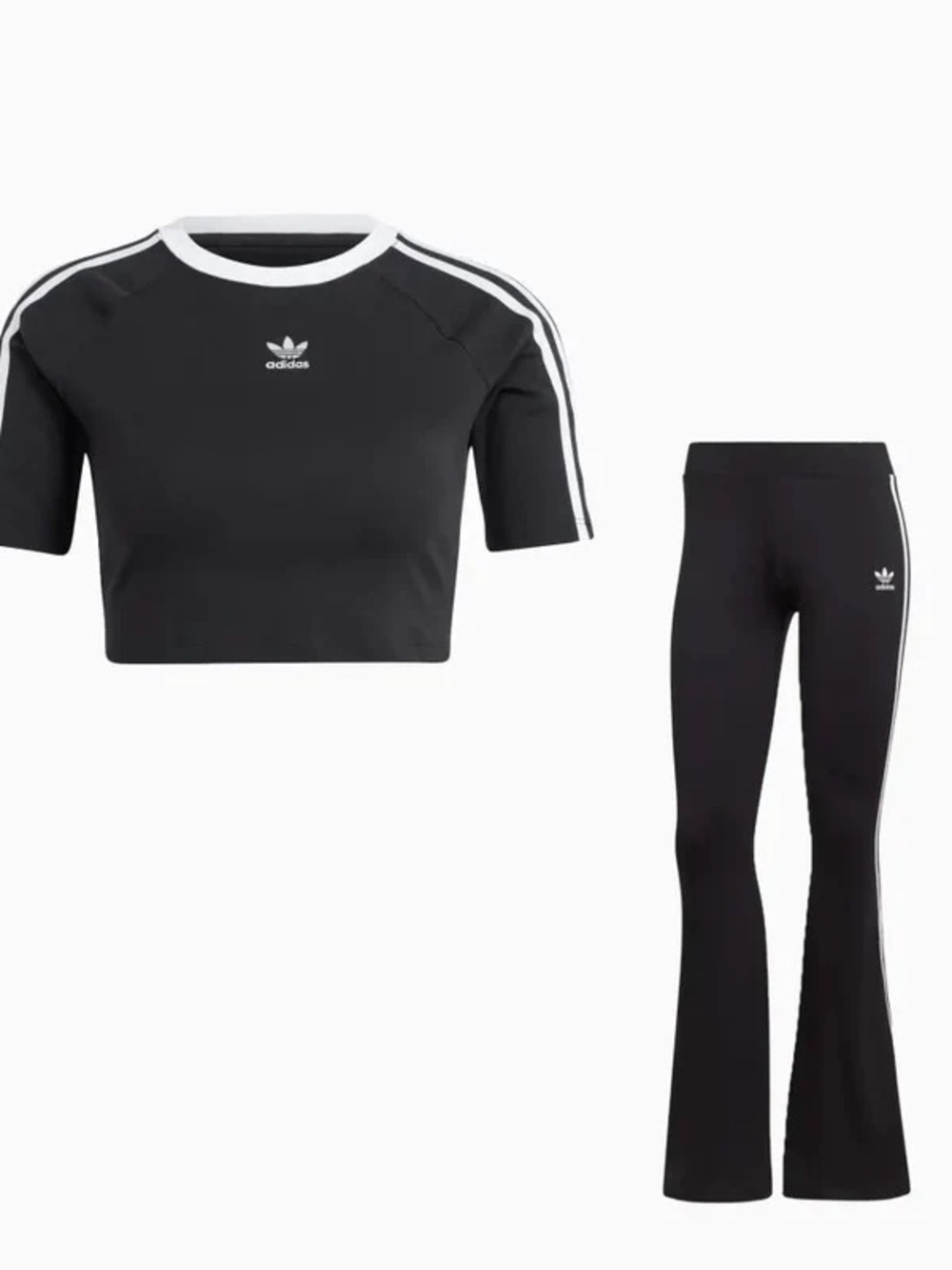 🖤 ADIDAS 2 PIECE OUTFIT TRACK SUIT BLACK 🖤